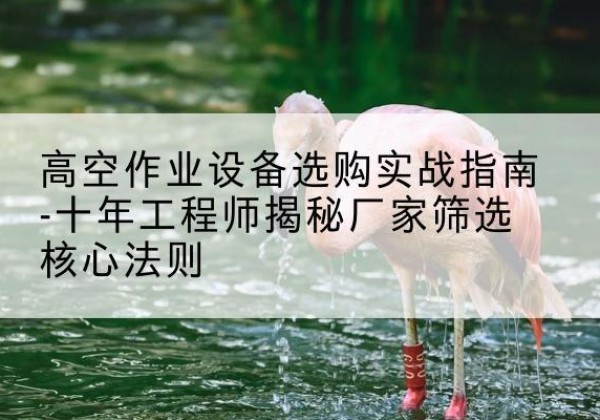 牡丹江剪叉式升降机厂家-高空作业设备选购实战指南-十年工程师揭秘厂家筛选核心法则